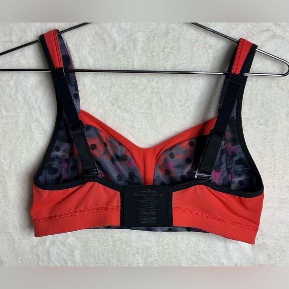 Lululemon Athletica Red and Black Sports Bra 34D - Picture 4 of 10